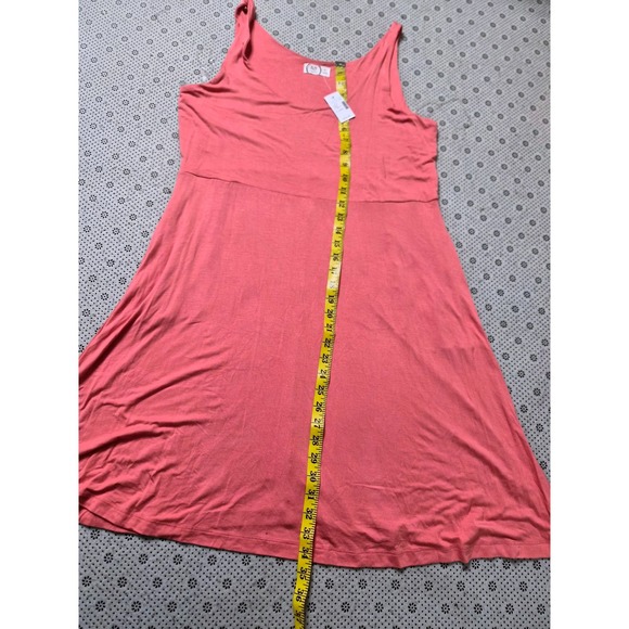 NWT‎ Maurices 24/7 Dress WomensXL SleevelessFloral CoralPink CasualComfy  Bundle - Picture 14 of 15